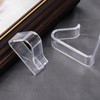 12pcs Plastic Tablecloth Clips,Transparent Picnic Tablecloth Clips for Outdoor Tables