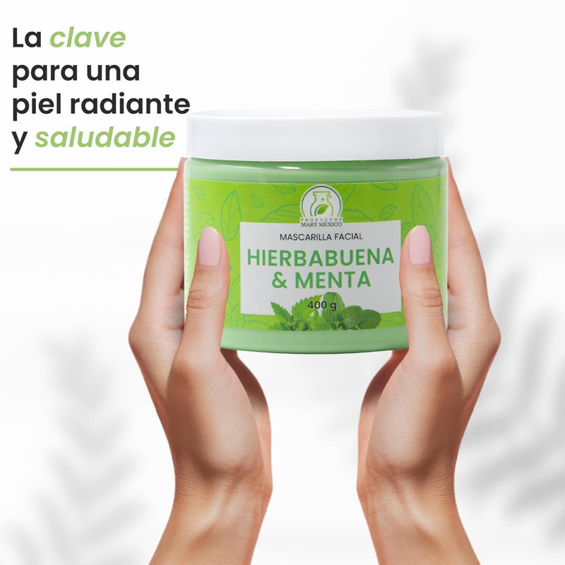 Mascarilla De Mentol & Hierbabuena Piel Fresca Productos Mart Mexico