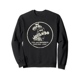 Oakland California Vintage Restaurant Bar Motel Advertising Sweatshirt