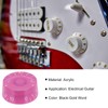 MECCANIXITY 4pcs Electric Guitar Knobs Purple Speed Volume Tone Control