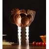 NAYAHOSE Wooden Kitchen Utensils Set with Holder, NAYAHOSE 11 Pcs