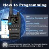 TIDRADIO TD-H3 GMRS Radio Handheld,Type C & Wireless Programming 8-Band