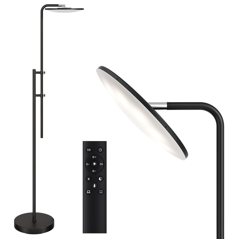 SUNMORY 32W/3000LM Floor Lamps, Super Bright LED Standing Lamp with