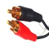 World of Data 1m TWIN RCA Cable - 100% Copper