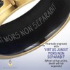 Willis Judd MasonicMan Mens Titanium Freemason Masonic Ring Latin Engraving