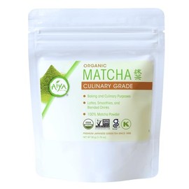 Aiya Organic Culinary Grade Matcha Green Tea Powder, 50g (1.76 oz), Japanese Premium Tea