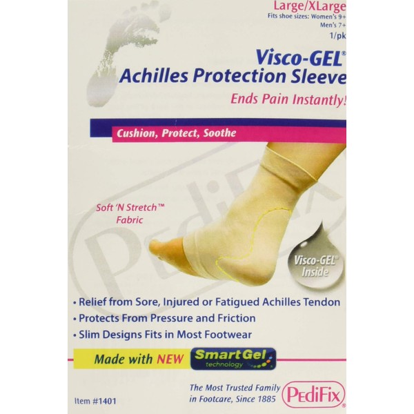 Complete Medical Achilles Heel Protection Sleeve, Large/x-Large, 0.14 Pound