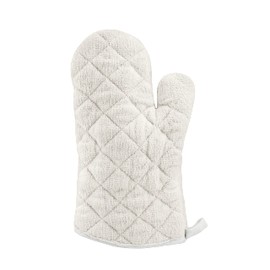 New Star Foodservice 32123 Terry Cloth Oven Mitts, Up to 400F, 13-Inch, Set of 2