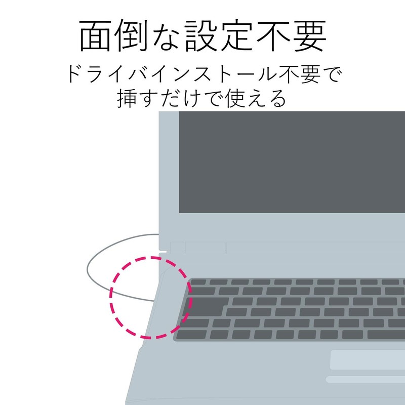エレコム 有線マウス BlueLED 3ボタン Mサイズ 1.0mケーブル ブラック M-BL17UBBK