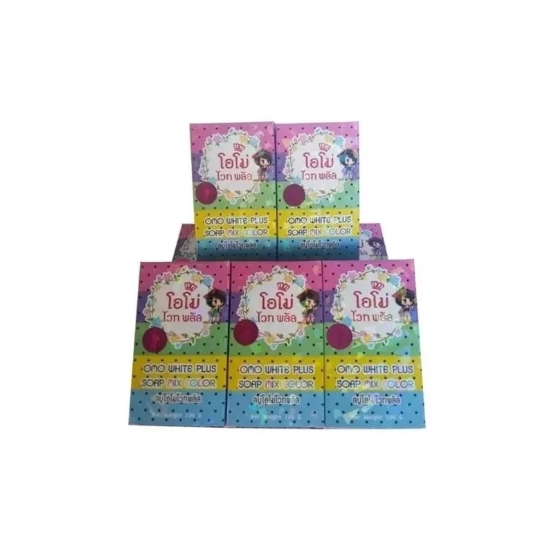 Didier Market 12 Jabones Aclarante Omo White Plus Soapmix Color