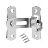 Door Safety Latch Hook Corner Lock for Sliding Doors & Gates Window 3ea