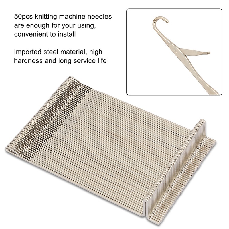 50 Pcs Knitting Machine Needle for Knitting Working Fit for