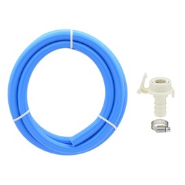GAONA GA-LC033 Two-Tank Washing Machine Water Supply Hose Fittings, 3.9 ft (1.0 m), Blue