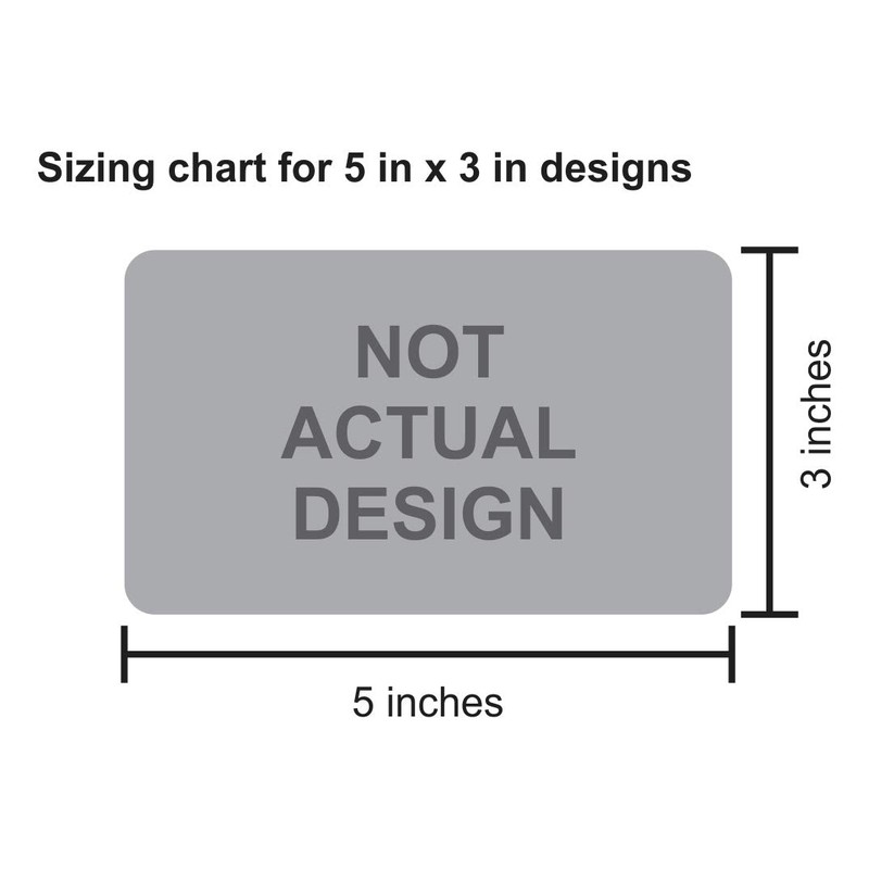 StickerTalk Driver Is Deaf Vinyl Sticker, 5 inches by 3