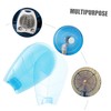 SHOWERORO 5pcs Plastic Fan Blades Durable Replacement Parts for Table