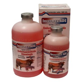 Invermex + Ade Desparasitante Vacas Ganado 250ml Ivermectina