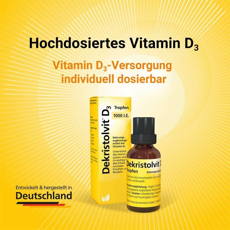 Dekristolvit D3 1,000 IU drops