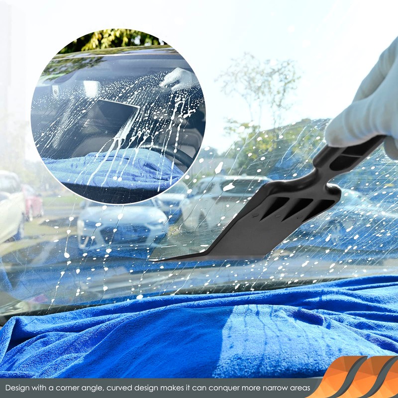 EHDIS Window Tint Bulldozer Squeegee Scrubber Paddle Squeegee, Long Handle