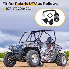 M MATI Ignition Key Switch for Polaris RZR 170 2009-2014 0454336