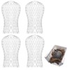 Gutter Downspout Guard, 4PCS Aluminum Down Pipe Filter Mesh Gutter