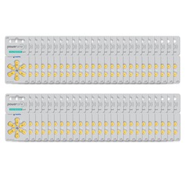 PowerOne Size 10 Hearing Aid Batteries - 50 x 6 Packs = 300 pcs.