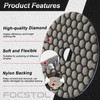 FOCSTOL Diamond Dry Polishing Discs - 7 Pieces 100 mm