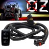 OZ-USA HI/LO LED Light On/Off/On Rocker Switch Pulse Power Busbar