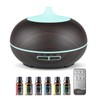 550ml Large Capacity Essential Oil Diffuser with 6 Essential Oil
