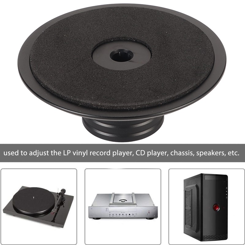 Record Weight Stabilizer Aluminum Alloy Vinyl Turntable Vibration Reducer Vinyl