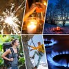 LcFun Electric Lighter, USB C Rechargeable Lighter, 360°Flexible Neck Arc