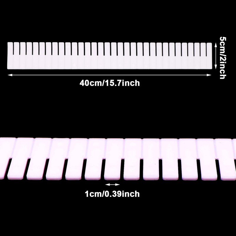 12Pcs Adjustable Drawer Dividers 0.1Inch Thickness DIY Grid Dividers 40x5cm