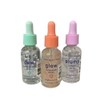 SPA SCENTIALS 3 PK- PLUMP- GLOW- DEW- 3 FACIAL SERUMS! BRAND NEW! 1 fl oz