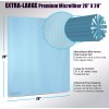 Cystal Clear Oversized Microfiber Cleaning Cloth 20" X 20" for