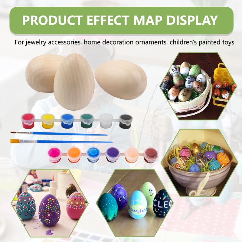 Egg Mazing Decorating Kit - Wooden Easter Eggs & Pysanky