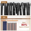 Cycleacc Tie Rack Hanger for Closet, 2 in 1 Belt