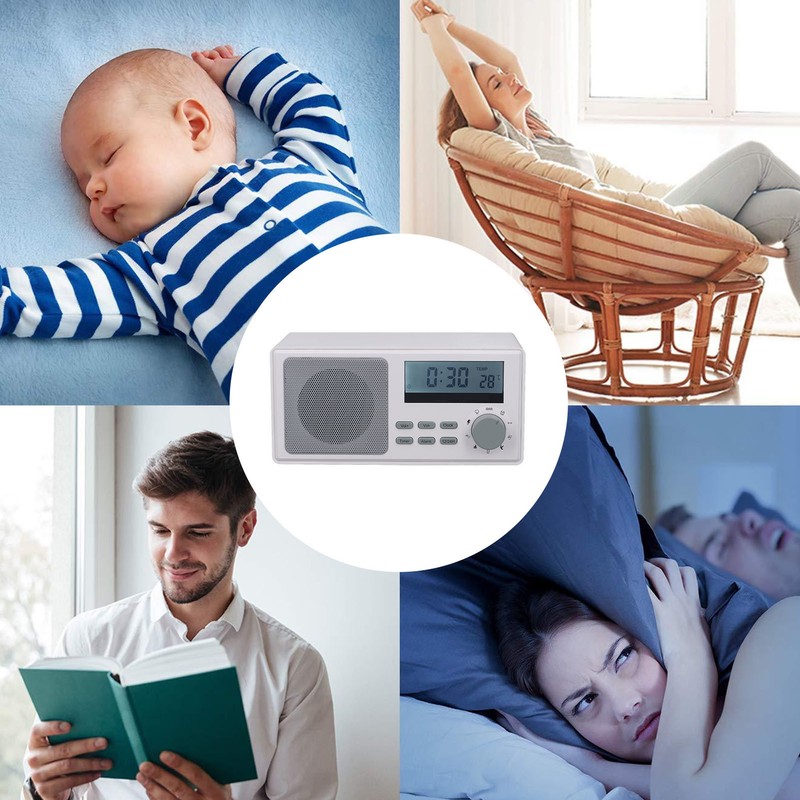 Baby Sound Machine Natural Sleep Soother Clear Sound White Noise