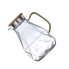 GRIRIW Practical Cold Kettle Glass Water Pitcher Tea Infuser Heat