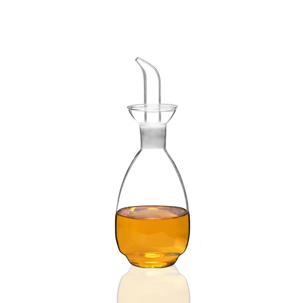 Affogato Glass Oil Bottle with Spout, Olive Oil Dispenser Vinegar