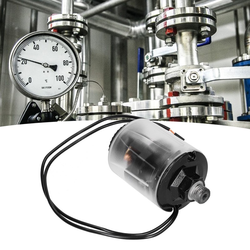 Automatic Water Pressure Switch Round Transparent Inner Wire Adjustable Mechanical