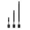 Eyech 3Pcs 1/4 Inch Hex Shank Magnetic Drill Bit Extension