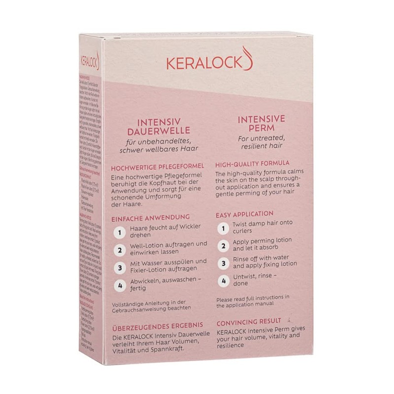 KERALOCK Intensive Perm for Untreated, Hard Wavy Hair - Long