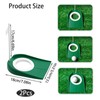 2 Pack Golf Putting Cup with Flag, Golf Training Putters