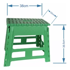 Lion Tools Banco Plegable Portátil Resiste 120kg Antiderrapante