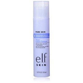e.l.f. Pure Skin Toner, Gentle, Soothing & Exfoliating Daily Toner, Helps Protect & Maintain The Skin's Barrier, 6 Oz