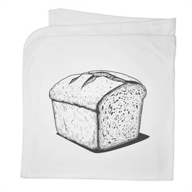 Azeeda 'Organic Bread' Cotton Baby Blanket/Shawl (BY00039431)