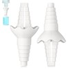 2 Pcs Universal Bottle Emptying Kit for Effortless Liquid Transfer