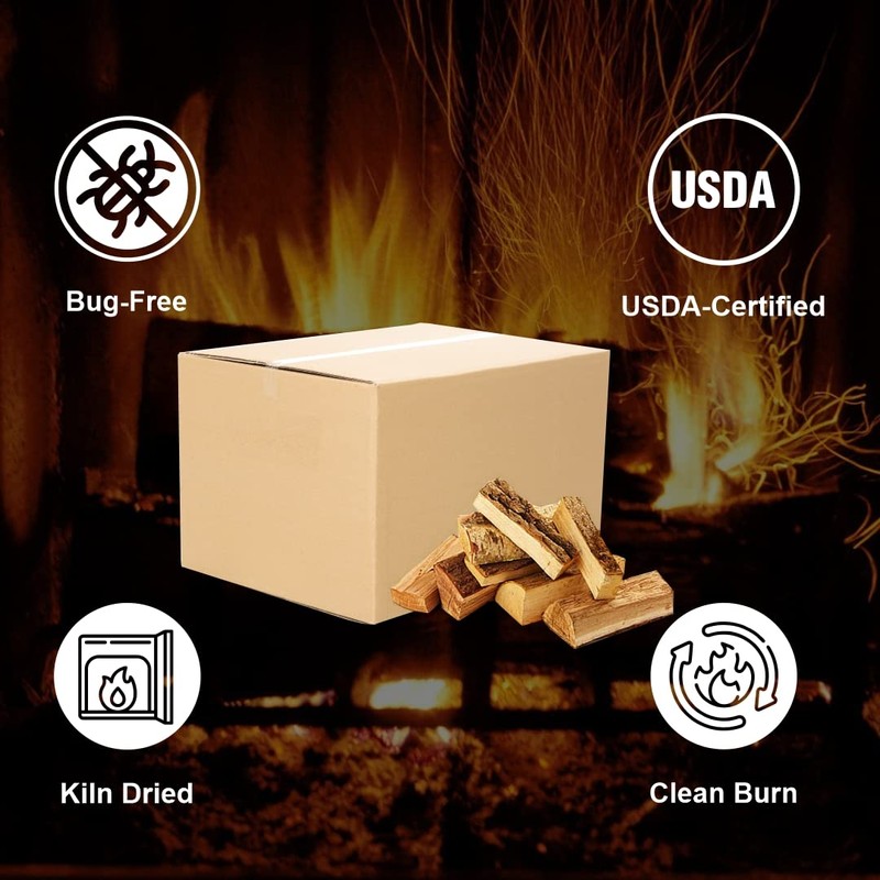 Old Potters Kiln Dried Firewood - Oak, 1100 Cu. in,