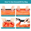 Goosehill Waterproof Dry Bag 5L 10L 20L, Durable Plato 500D