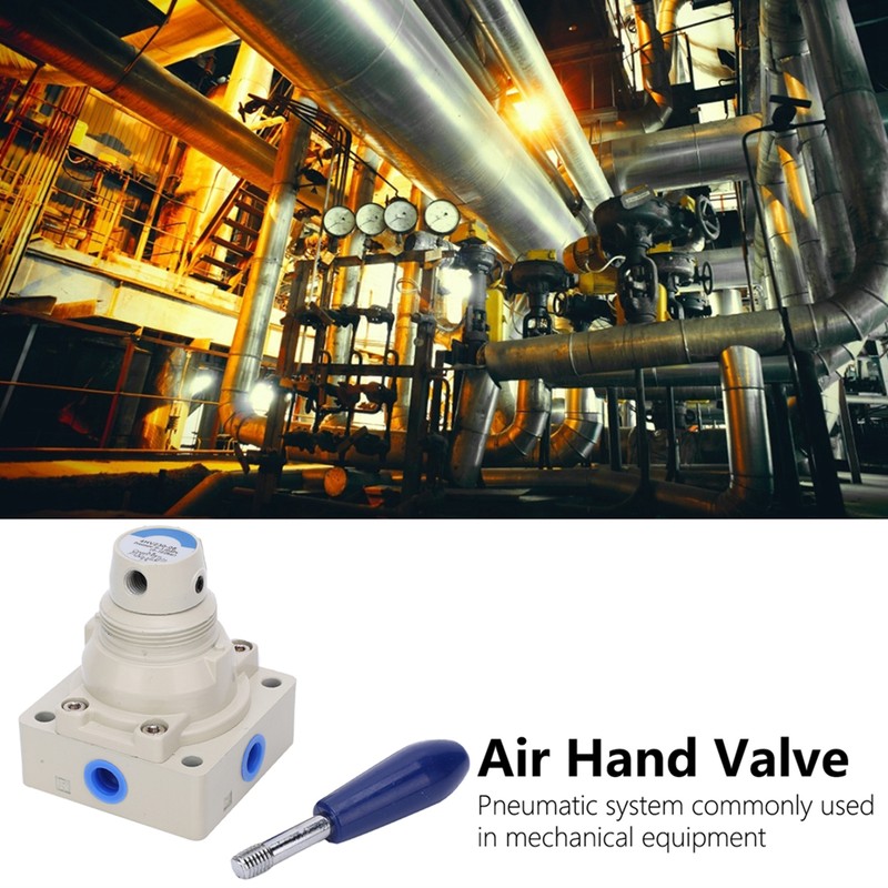 Hand Valve Manual Control Rotating Lever Air Distribution Pneumatic Replacement