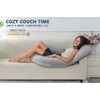 INSEN Reading Pillow, Back Pillow for Sitting in Bed for